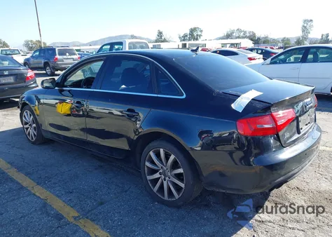 2013 Audi A4 2.0T Premium z USA, uszkodzony, nr VIN WAUEFAFL0DN035123